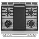 Caf? 30-inch Slide-in Gas Range with Convection Technology CGS700P2MS1CGS700P2MS1