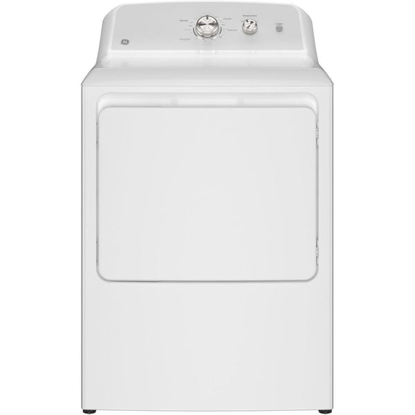 GE 7.2 cu. ft. Electric Dryer with Reversible Door GTD38EASWWS