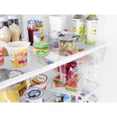 Whirlpool 33-inch, 20.5 cu.ft. Freestanding Top Freezer Refrigerator with Flexi-Side™ Bin WRT311FZDM (Stainless Steel)WRT311FZDM
