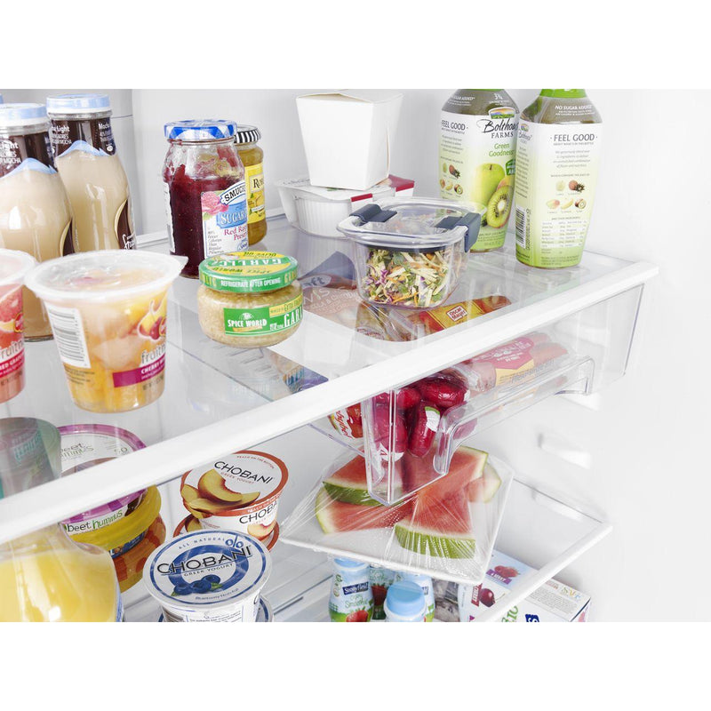 Whirlpool 33-inch, 20.5 cu.ft. Freestanding Top Freezer Refrigerator with Flexi-Side™ Bin WRT311FZDM (WRT311FZDM)