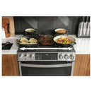 GE Profile 30-inch Slide-in Dual-Fuel Range with Wi-Fi Connect P2S930YPFSP2S930YPFS