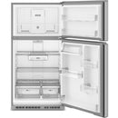  Whirlpool 32.8-inch, 21.3 cu. ft. Top Freezer Refrigerator WRTX3021TZ IMAGE 2