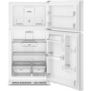  Whirlpool 32.8-inch, 21.3 cu. ft. Top Freezer Refrigerator WRTX3021TW IMAGE 2