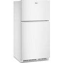  Whirlpool 32.8-inch, 21.3 cu. ft. Top Freezer Refrigerator WRTX3021TW IMAGE 3