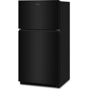  Whirlpool 32.8-inch, 21.3 cu. ft. Top Freezer Refrigerator WRTX3021TB IMAGE 3