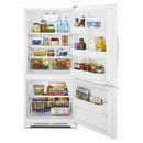 Amana 29in 18cu.ft. Bottom Mount Freezer Refrigerator ABB1921BRWABB1921BRW