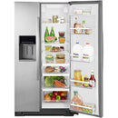Whirlpool 36-inch, 25.6 cu. ft. Side-by-Side Refrigerator with Ice and Water WRS586FIEM