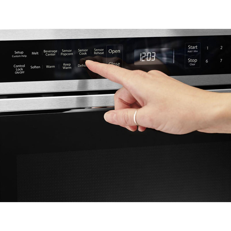 KitchenAid 24-inch, 1.2 cu. ft. Under-Counter Microwave Oven Drawer KMBD104GSS (KMBD104GSS)
