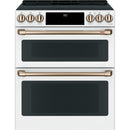 Café 30-inch Slide-In Induction Range with double oven CHS950P4MW2