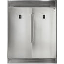 Forno 60-inch, 27.6 cu.ft. Built-in Refrigerator and Freezer Combo with LED Display FFFFD1933-60SFFFFD193360S