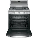 GE Profile 30-inch Freestanding Gas Range with Convection Technology PGB911ZEJSSPGB911ZEJSS