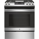 GE 30-inch Slide-In Gas Range JGSS66SELSS