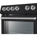 Forno 30-inch, 5 cu.ft Leonardo Espresso Electric Range FFSEL6012-30BLK