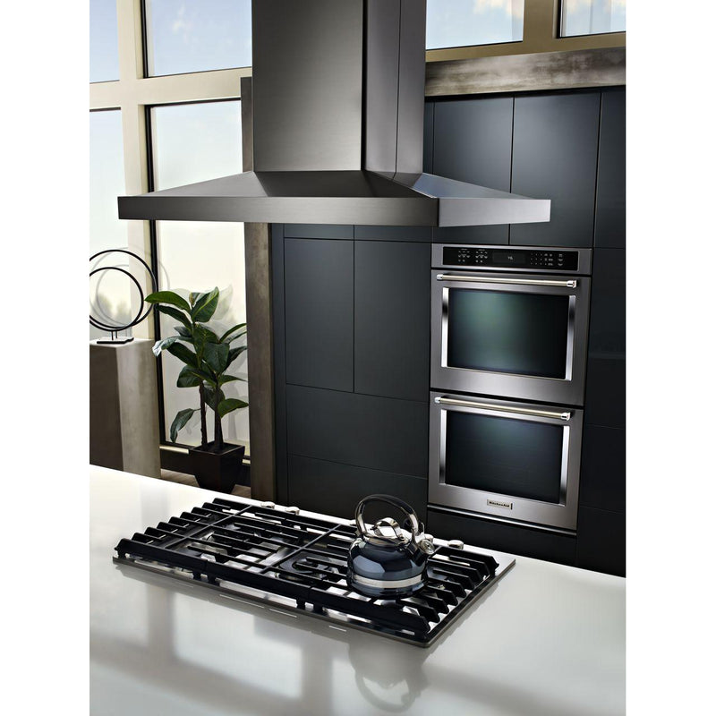 KitchenAid 30-inch Built-In Gas Cooktop with Even-Heat™ Burner KCGS550ESS