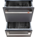 Caf? 24-inch, Built-in Dishwasher (Matte Black/Brushed Stainless) CDD420P3TD1 (CDD420P3TD1)