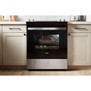 Whirlpool 30-inch Freestanding Electric Range with Frozen Bake™ Technology (Stainless Steel)WEC310S0LS