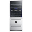 Forno 300-Bottle Freestanding Wine Cooler FWCDR6661-30SFWCDR666130S