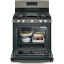 GE 30-inch Freestanding Gas Range JGBS66EEKESJGBS66EEKES
