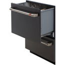 Caf? 24-inch, Built-in Dishwasher (Matte Black/Brushed Stainless) CDD420P3TD1 (CDD420P3TD1)