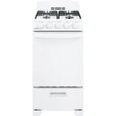 Hotpoint 20-inch Freestanding Gas Range RGAS200DMWWRGAS200DMWW