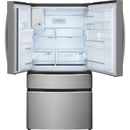 Frigidaire Gallery 36-inch, 26.3 cu. ft. French 4-Door Refrigerator with External Water and Ice Dispenser (Stainless Steel)GRMS2773AF
