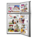 Whirlpool 30-inch, 19.14 cu.ft. Freestanding Top Freezer Refrigerator with Flexi-Slide™ Bin WRT519SZDGWRT519SZDG