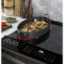 GE Profile 30-inch Slide-in electric Range with Convection Technology PS960BLTS
