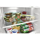 Frigidaire 28-inch, 17.6 cu.ft. Freestanding Top Freezer Refrigerator with LED Lighting (Black)FFHT1822UB