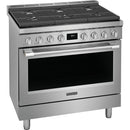 Frigidaire Professional 36-inch Freestanding Dual-Fuel Range with Convection Technology PCFD3670AF (PCFD3670AF)
