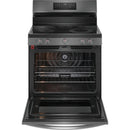 Frigidaire Gallery 30-inch Freestanding Electric Range with EvenTemp™ Technology GCRE3060BD