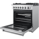 Forno Lazio 30" Freestanding Dual Fuel Range FFSGS6196-30FFSGS619630