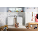GE 6.2 cu. ft. Electric Dryer with Reversible Door GTX38EASWWSGTX38EASWWS