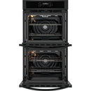  Frigidaire 27-inch, 7.6 cu. ft. Built-in Double Wall Oven with Air Fry FCWD2730AB IMAGE 2