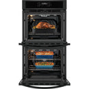  Frigidaire 27-inch, 7.6 cu. ft. Built-in Double Wall Oven with Air Fry FCWD2730AB IMAGE 4