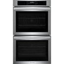 Frigidaire 30-inch, 10.6 cu. ft. Built-in Double Wall Oven with Air Fry FCWD303LAF IMAGE 1
