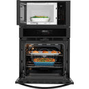  Frigidaire 27-inch built-in Microwave Combination Wall Oven with Air Fry FCWM2730AB IMAGE 3
