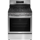  Frigidaire Gallery 30-inch Freestanding Gas Range with Air Fry Technology GCRG3059BF IMAGE 1
