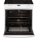 GE 30-inch, Drop-In Electric Range with Ceramic Glass Cooktop JD630DTWWJD630DTWW