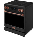 Thor Kitchen 30-inch Freestanding Induction/Electric Range with Tilt Panel RSI30B-RSG IMAGE 4