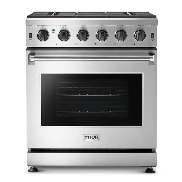 Thor Kitchen 30" Propane Gas Range in Stainless Steel (LRG3001ULP)