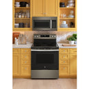 GE 30-inch Freestanding Electric Range with Convection Technology GRF600AVES