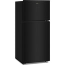  Whirlpool 28-inch, 14.3 cu. ft. Top Freezer Refrigerator with Total Coverage Cooling WRTX3014TB IMAGE 4