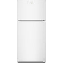  Whirlpool 28-inch, 14.3 cu. ft. Top Freezer Refrigerator with Total Coverage Cooling WRTX3014TW IMAGE 1