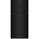  Whirlpool 30-inch, 19.3 cu. ft. Top Freezer Refrigerator with Total Coverage Cooling WRTX3219SB IMAGE 1
