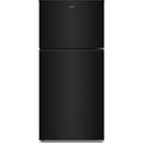  Whirlpool 30-inch, 19.3 cu. ft. Top Freezer Refrigerator with Total Coverage Cooling WRTX3319SB IMAGE 1