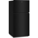  Whirlpool 30-inch, 19.3 cu. ft. Top Freezer Refrigerator with Total Coverage Cooling WRTX3319SB IMAGE 4