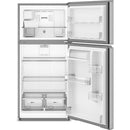  Whirlpool 30-inch, 19.3 cu. ft. Top Freezer Refrigerator with Total Coverage Cooling WRTX5519SZ IMAGE 2