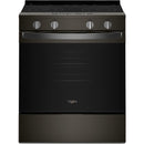 Whirlpool 30-inch Slide-in Electric Range with Wi-Fi WSES4530TV IMAGE 1
