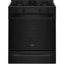  Whirlpool 30-inch Slide-in Gas Range with Air Cooking Technology WSGS4530TB IMAGE 1