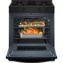  Whirlpool 30-inch Slide-in Gas Range with Air Cooking Technology WSGS4530TB IMAGE 3